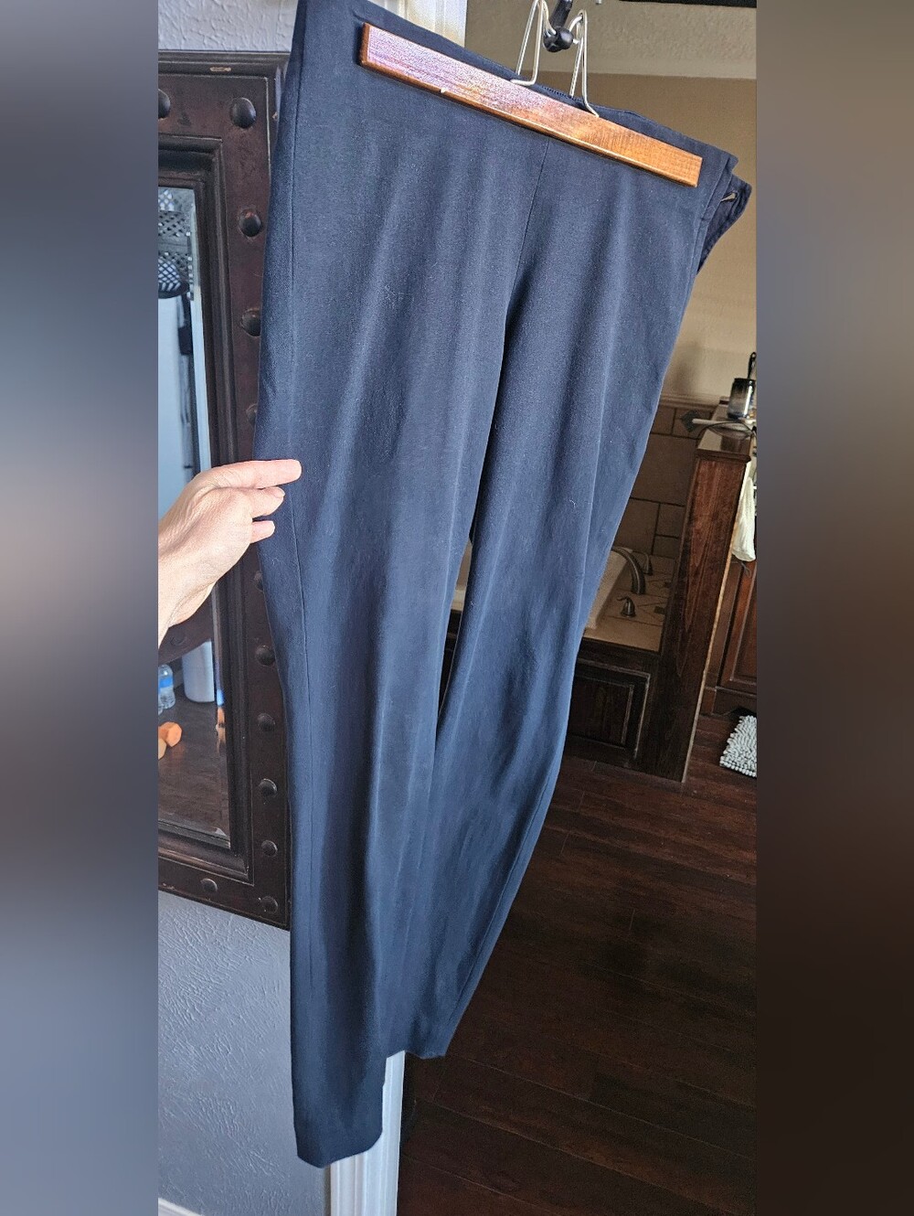 COS Women's Navy Dress Pants - Skinny Leggins